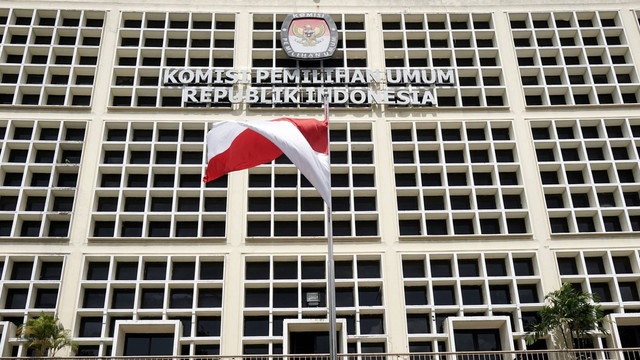 Ilustrasi Gedung KPU RI. Foto: Aditia Noviansyah/kumparan