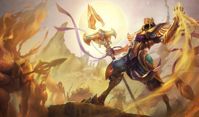 Ilustrasi champion mana yang berasal dari Shurima di game League of Legends? Foto: leagueoflegends.com