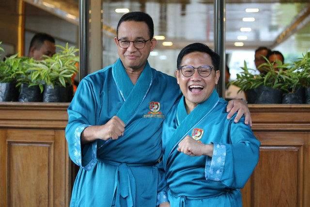 Bakal capres-cawapres Anies Baswedan-Muhaimin Iskandar (Cak Imin) menjalani tes kesehatan di Rumah Sakit Pusat Angkatan Darat (RSPAD) Gatot Subroto, Jakarta, pada Sabtu, 21 Oktober 2023. Foto: Aditia Noviansyah/ kumparan Foto: Aditya Noviansyah/kumparan
