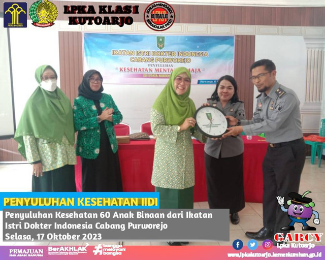 Humas : LPKA Kutoarjo