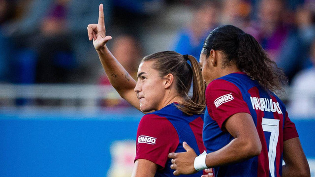 Barcelona vs Granada di Liga Spanyol Wanita 2023/24. Foto: Instagram/@fcbfemeni