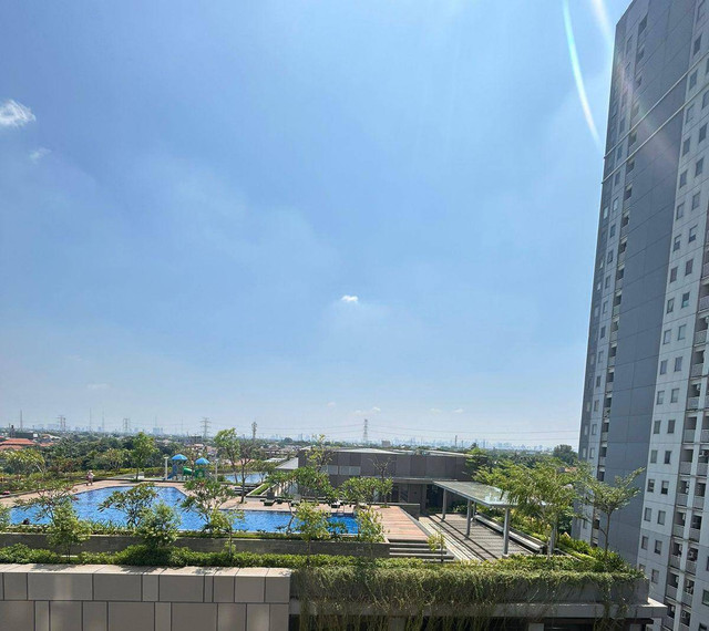 cuaca panas terik di tangerang selatan. Foto: diri sendiri