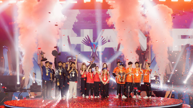 Juara Piala Presiden Esports 2023. Foto: Piala Presiden Esports
