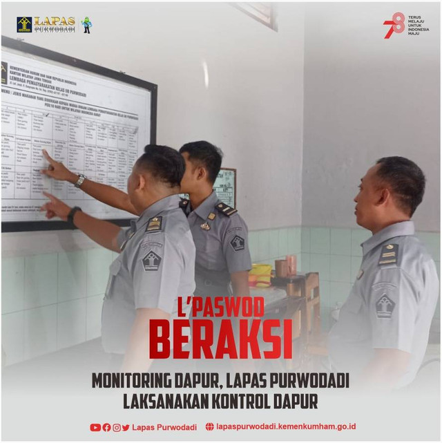 Sumber: Tim Humas Lapas Purwodadi