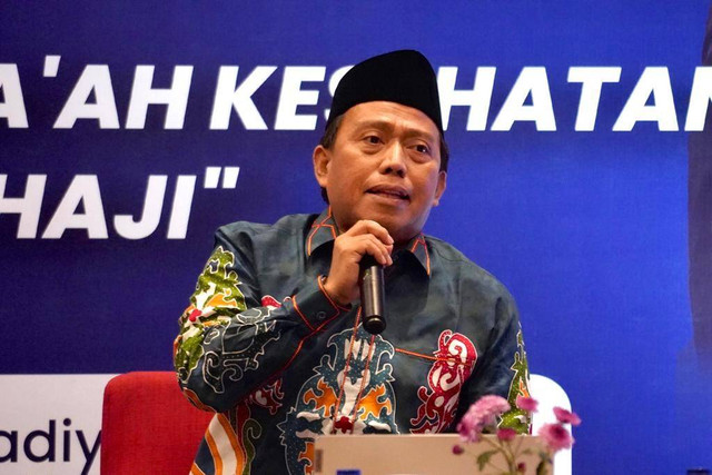 Direktur Bina Haji dan Umrah Kemenag RI Arsad Hidayat. Foto: Kemenag RI
