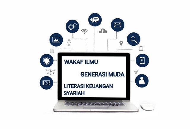 Wakaf Ilmu Generasi Muda dalam Mendakwahkan Literasi Keuangan Syariah. Dokumentasi Pribadi