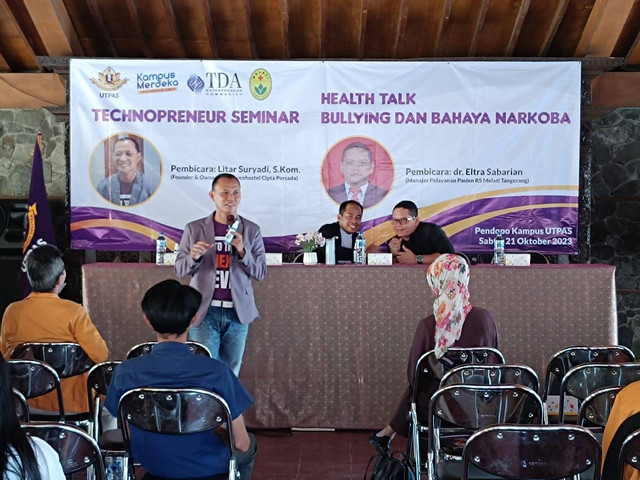 TDA Tangerang Raya Gelar MoU dan Seminar Kewirausahaan Bersama UTPAS