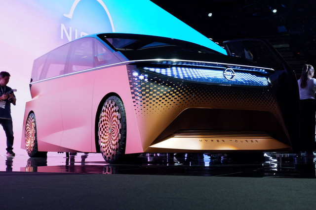 Nissan Hyper Tourer di Japan Mobility Show 2023. Foto: Aditya Pratama Niagara/kumparan