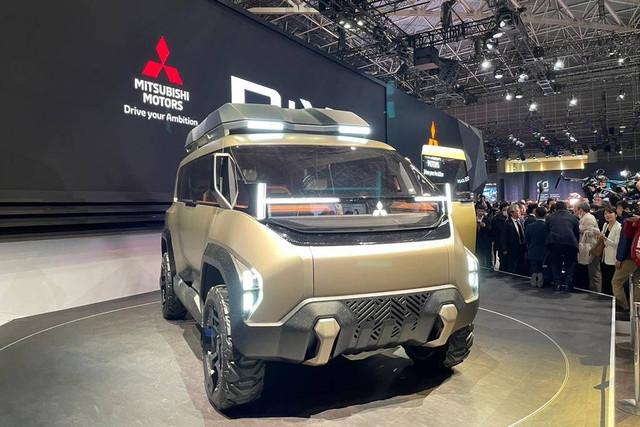 Mobil konsep Mitsubishi D:X Concept di Japan Mobility Show 2023. Foto: Sena Pratama/kumparan