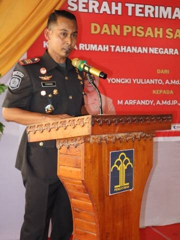 Pisah Sambut Kepala Rutan Soppeng Yang Baru