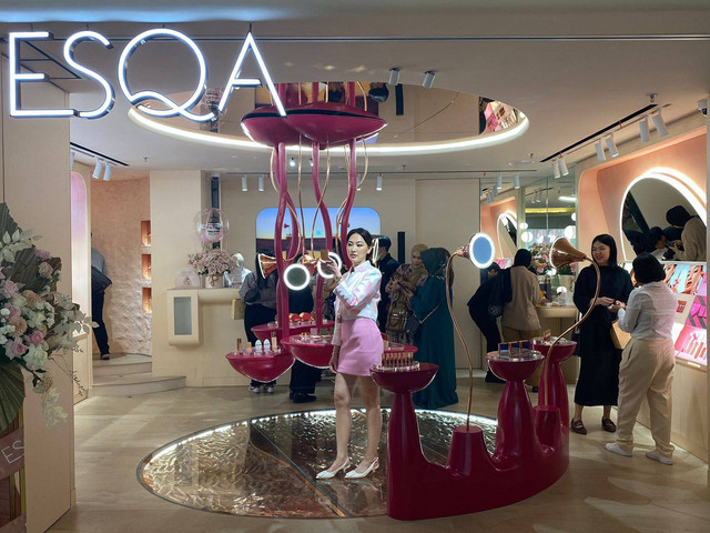 Flagship store ESQA di South Skywalk Lantai 1 Pondok Indah Mall 2, Jakarta Selatan. Foto: Judith Aura/kumparan