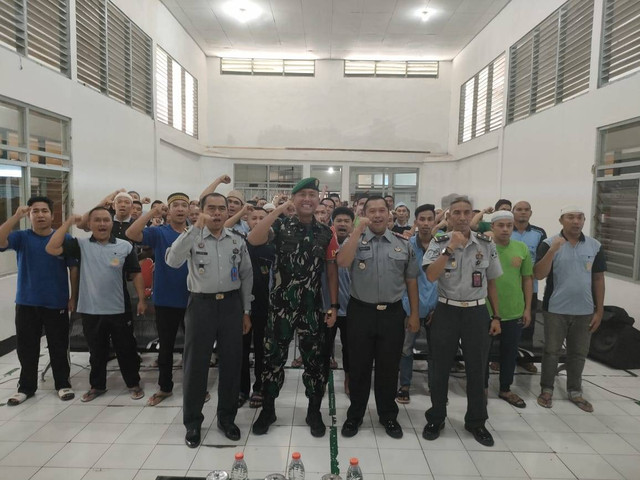 Rutan Barabai dan Kodim 1002/HST Gencar Sosialisasi Wawasan Kebangsaan