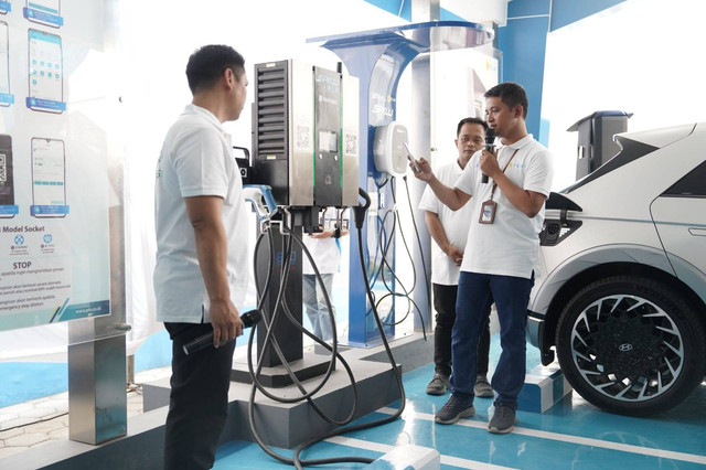 SPKLU di Kota Magelang. Foto: istimewa