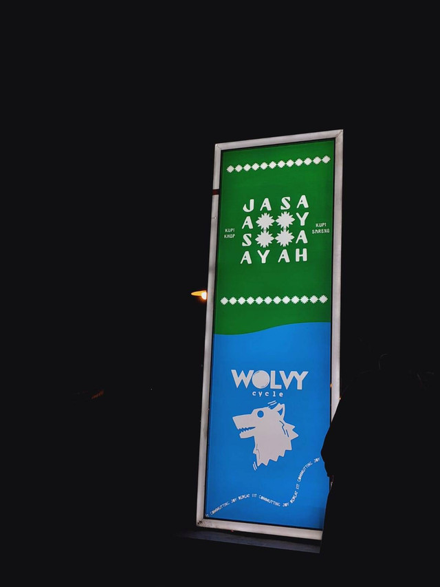 Logo Kedai Kopi Jasa Ayah. Kredit Foto : Annisa Fadhilah Rahma