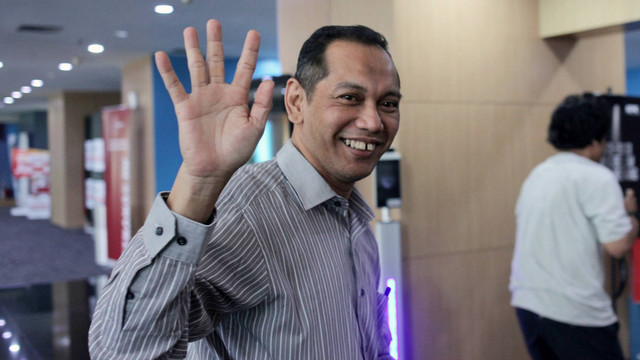 Wakil Ketua Komisi Pemberantasan Korupsi (KPK), Nurul Ghufron usai diperiksa Dewan Pengawas (Dewas) KPK di Gedung Pusat Edukasi Antikorupsi KPK (ACLC), Jakarta, Jumat (27/10/2023). Foto: Reno Esnir/ANTARA FOTO