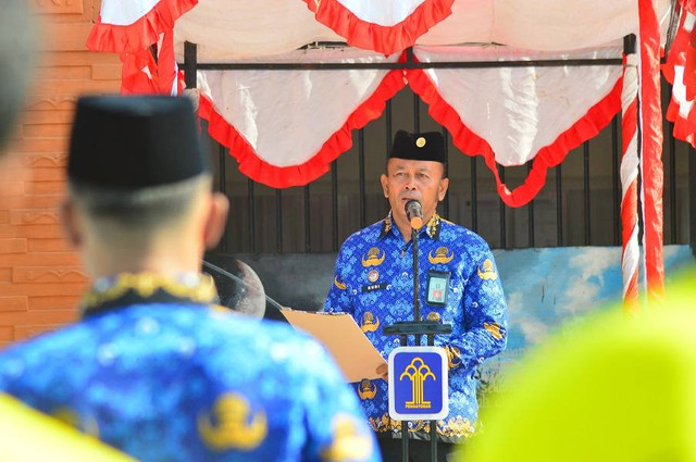 Semangat Pemuda, Rutan Blora Gelar Upacara Peringatan Sumpah Pemuda ke 95