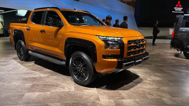 Mitsubishi Triton di Japan Mobility Show 2023. Foto: Istimewa
