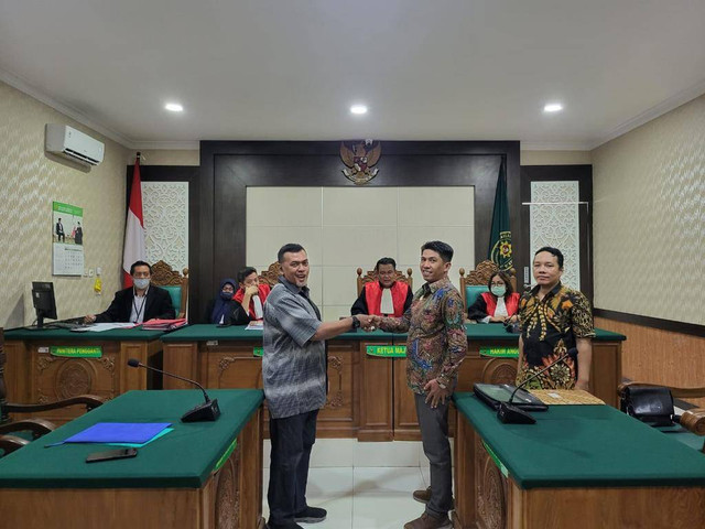 Jemaah haji asal Sidoarjo Prayitno mencabut gugatannya kepada Kementerian Agama. Foto: Dok. Kemenag
