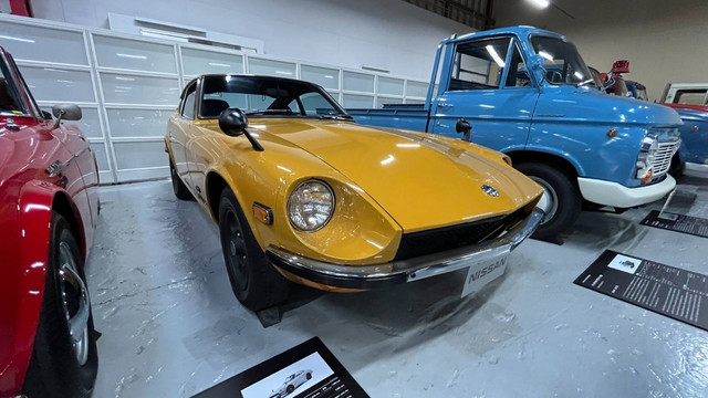 Datsun 240Z atau Nissan Fairlady Z di Nissan Heritage Collection di Jepang. Foto: Aditya Pratama Niagara/kumparan