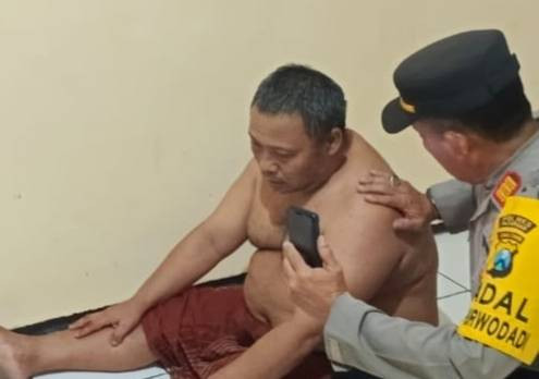 Khoiri pembunuh menantu. Foto: Dok mili.id