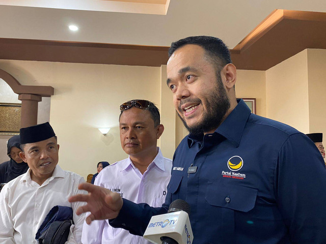 Ketua DPW NasDem Sumbar, Fadly Amran Foto: Dok. Istimewa