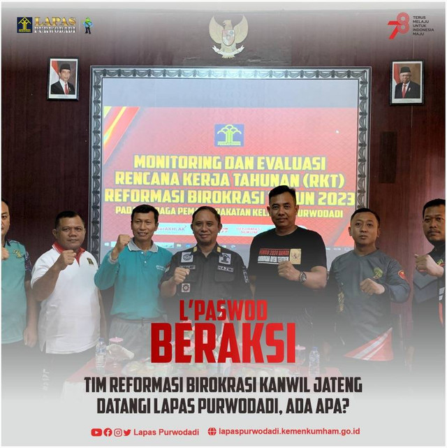 Sumber: Tim Humas Lapas Purwodadi
