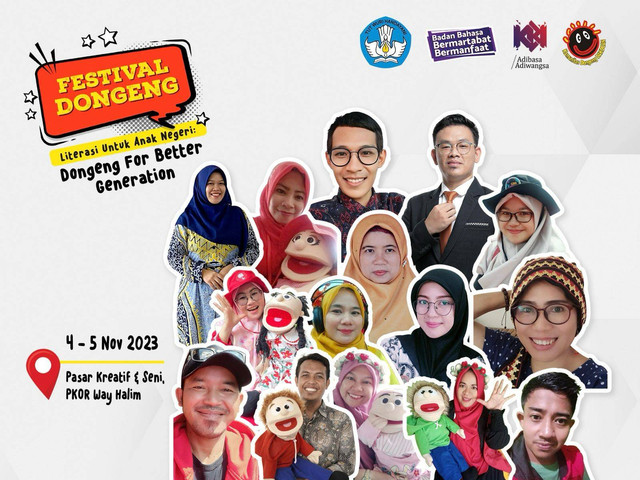 Festival Dongeng Dakocan. | Foto: Komunitas Dongeng Dakocan