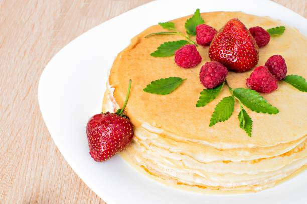 Ilustrasi Cara Membuat Mille Crepes, Foto: Unsplash/liubovi samoilova.