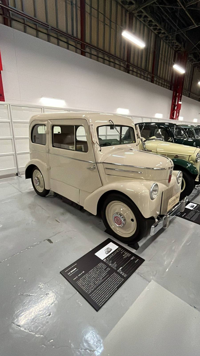 Tama, mobil listrik lawas yang lahir pada 1947. Foto: Aditya Pratama Niagara/kumparan