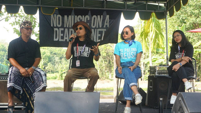 Robi Navicula saat acar ajumpa pers - IST