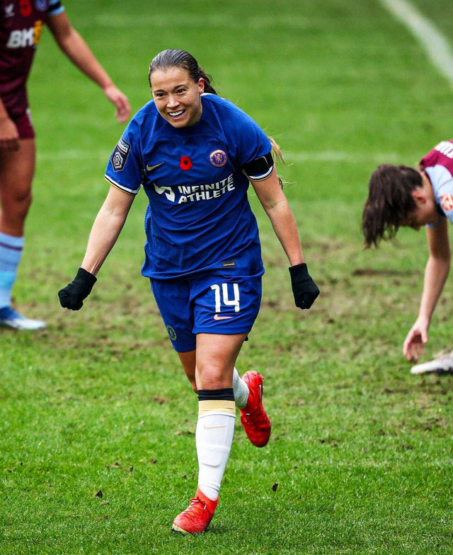 Pemain Timnas Wanita Inggris dan Chelsea, Fran Kirby. Foto: Instagram/@frankirby