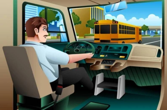 Ilustrasi Sopir Bus, Sumber: www.shutterstock.com