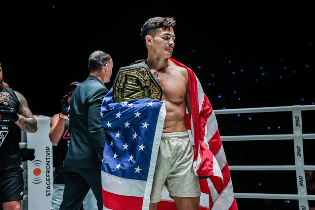 Juara Dunia Interim ONE Featherweight MMA, Thanh Le. Foto: ONE Championship