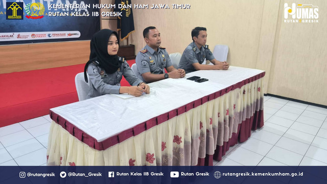 Karutan Gresik Ikuti Webinar 'APIP Kawal SPBE' Secara Virtual