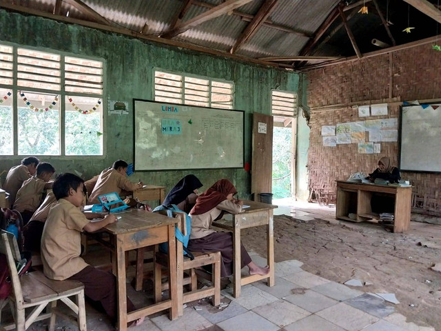 Kondisi KBM di Kabupaten Lebak. Source: Dokumen Pribadi