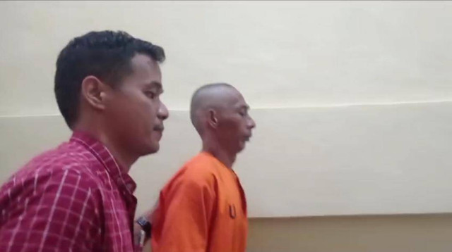 MD (kanan), suami kedua yang membunuh suami pertama. Foto: Dok. Istimewa