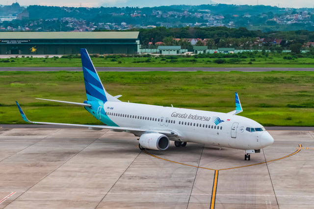 Pesawat Garuda Indonesia. Foto: eka.viation/Shutterstock