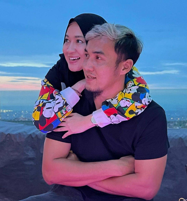 Okie Agustina dan Gunawan Dwi Cahyo. Foto: Instagram @gunawandwicahyo13
