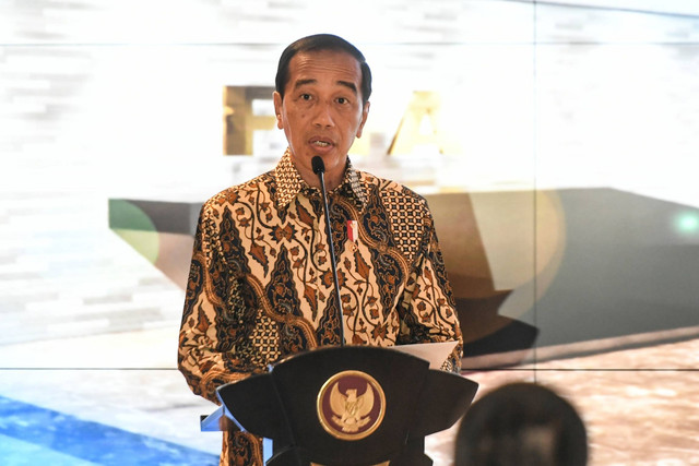 Presiden Jokowi. Foto: Hafidz Mubarak A/ANTARA FOTO