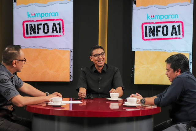 Pakar Hukum UGM, Zainal Arifin Mochtar, di Info A1 kumparan. Foto: Iqbal Firdaus/kumparan