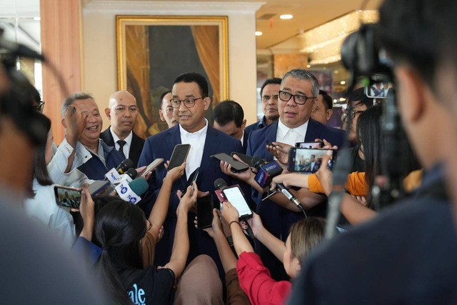 Anies beri pengarahan di Bimtek Partai NasDem. Foto: Dok. Istimewa