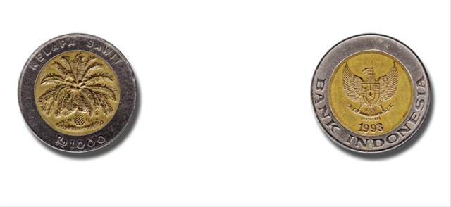 Ilustrasi uang 1.000 kelapa sawit. Foto: Bank Indonesia