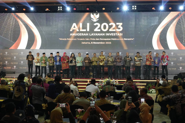 Kementerian Investasi gelar Anugerah Layanan Investasi 2023. Foto: Kementerian Investasi