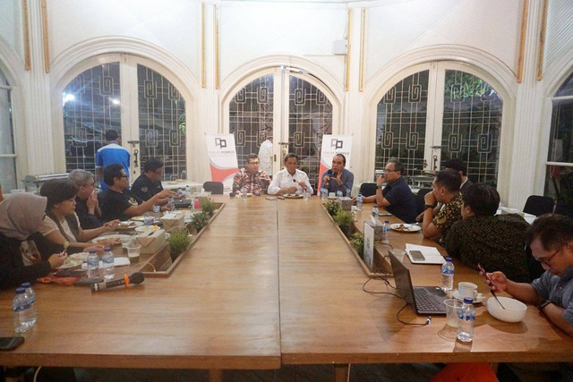 Suasana pertemuan Forum Pemred di kumparan. Foto: Dok. Istimewa