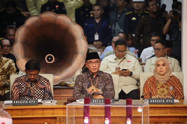 Ketua Komisi Pemilihan Umum (KPU) RI Hasyim Asyari. Foto: Aditia Noviansyah/kumparan