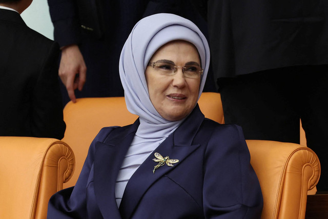 Emine Erdogan. Foto: Adem Altan/AFP