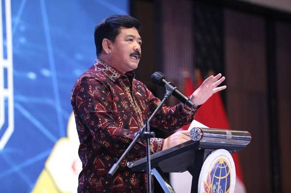 Menteri ATR/BPN Hadi Tjahjanto jelaskan soal Pulau Rempang. (Foto: MPI)