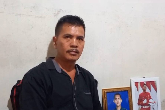El Simatupang Ayah dari Prada Jefri Ando Simatupang, Foto : Istimewa