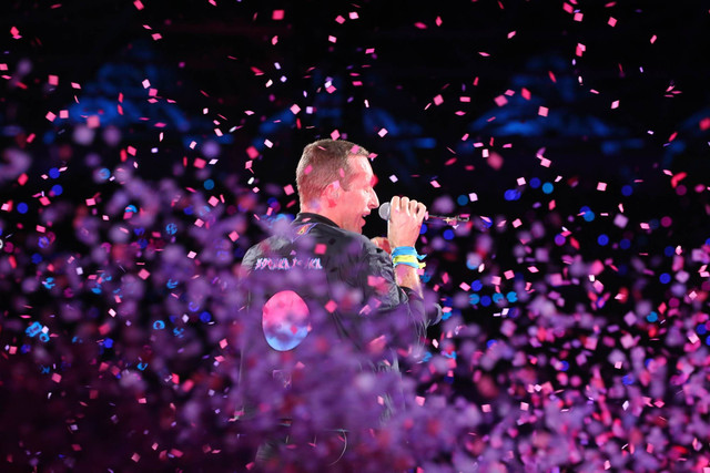rup musik Coldplay tampil di Stadion Utama Gelora Bung Karno, Jakarta, Rabu (15/11/2023). Foto: Aditia Noviansyah/kumparan