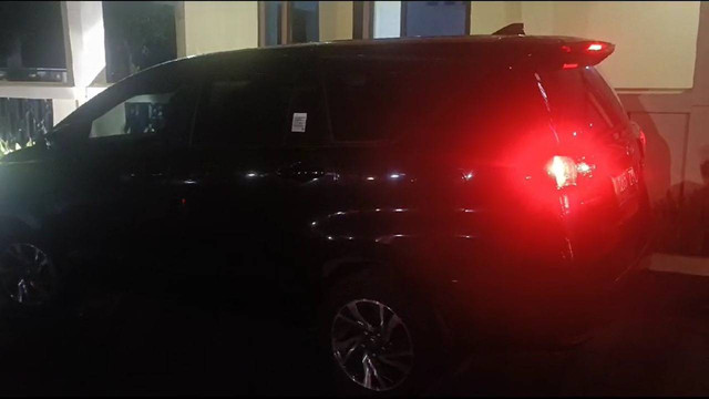 Ban mobil penyidik KPK kempis Foto: Dok. Istimewa